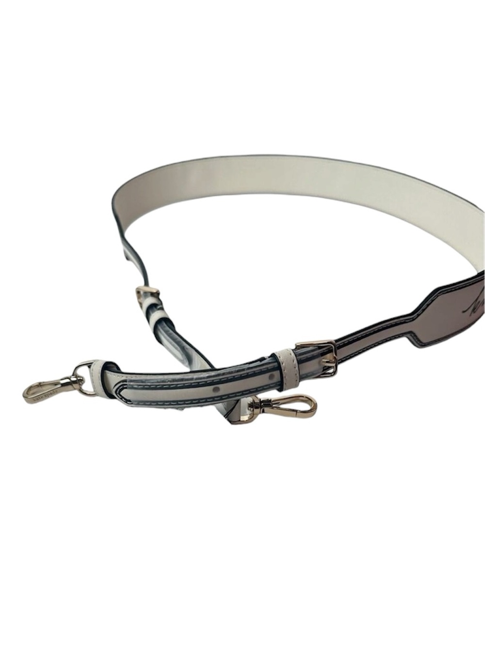 Kate Spade Limited Edition Heart Collection Adjustable Leather Bag Strap - Picture 5 of 7